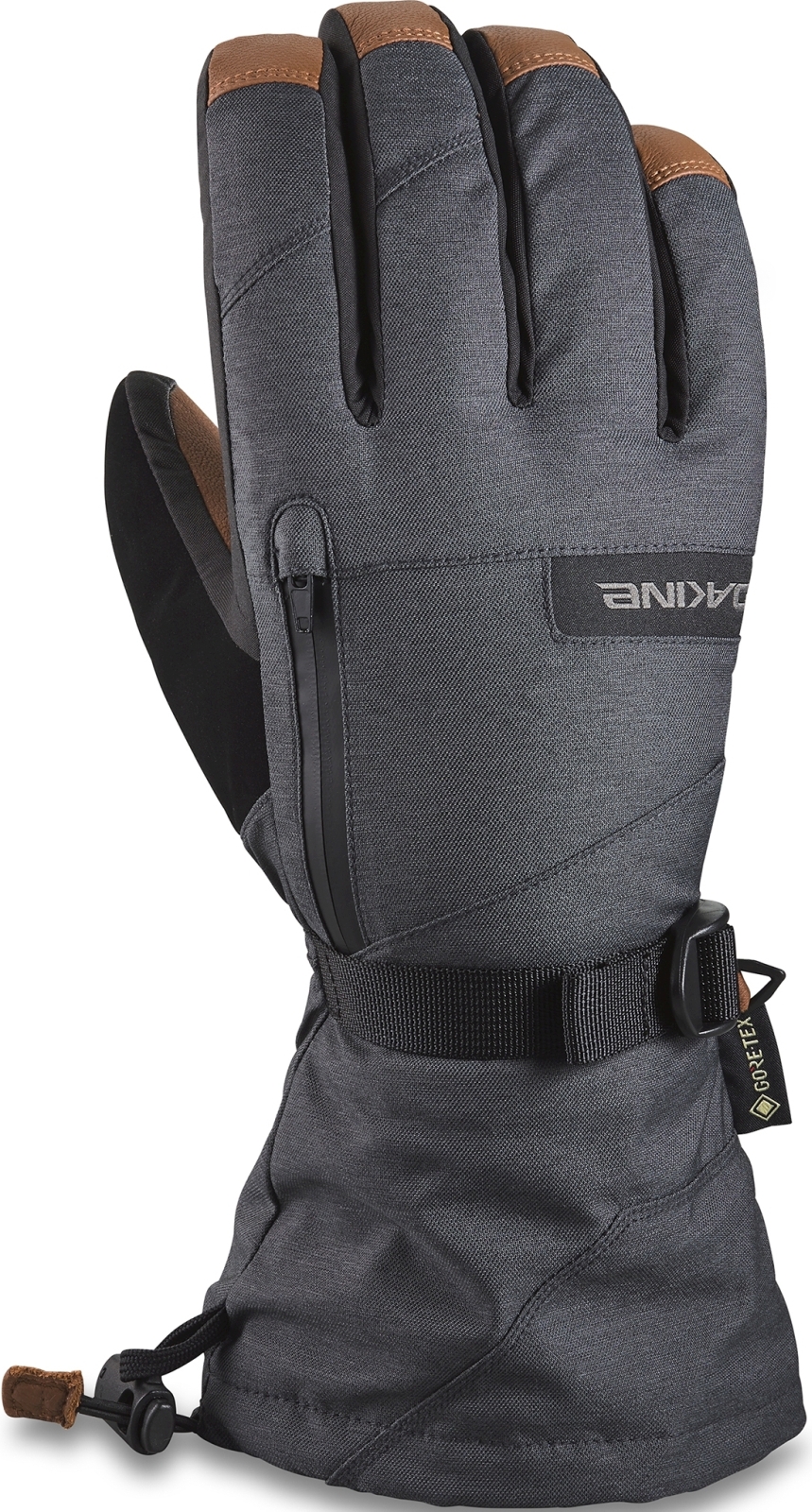 Levně Dakine Leather Titan Gore-Tex Glove - carbon 9.5