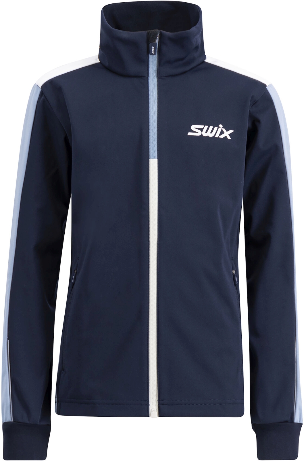E-shop Swix Cross Jacket - Dark Navy/ Dusty Blue 116