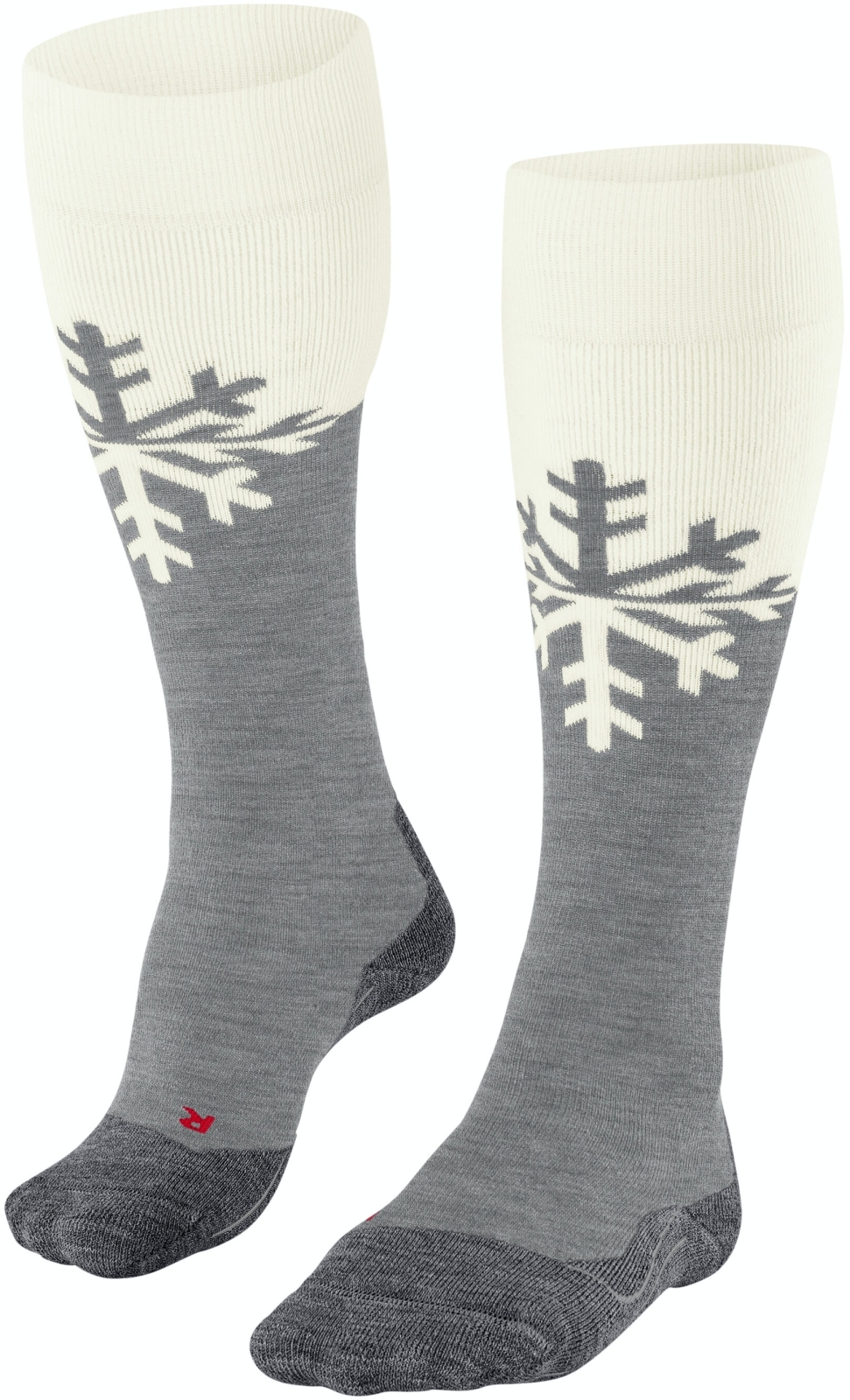 E-shop Falke SK2 Women Knee-high Socks - light grey 37-38