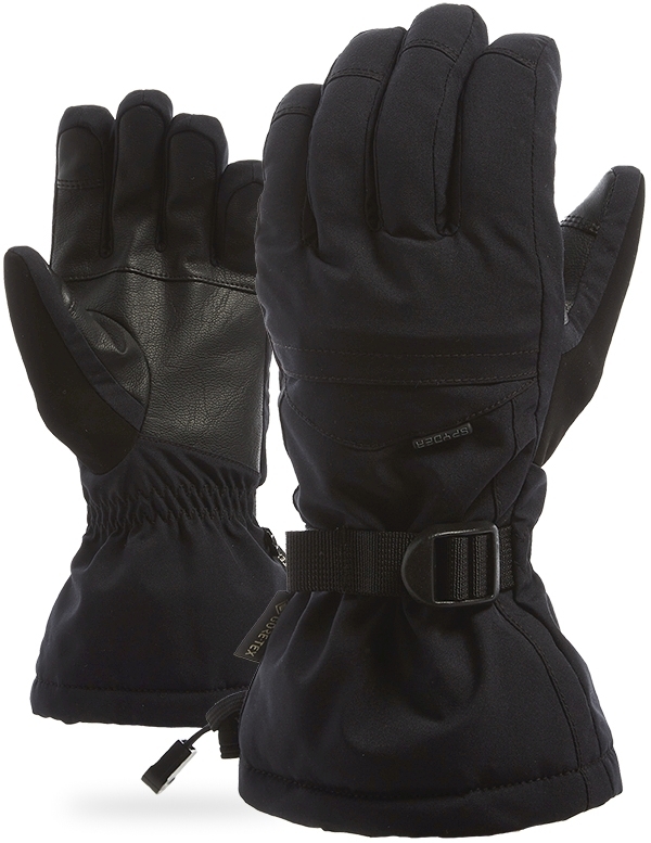 E-shop Spyder Synthesis GTX-Ski Glove - blk blk 6.25-6.5
