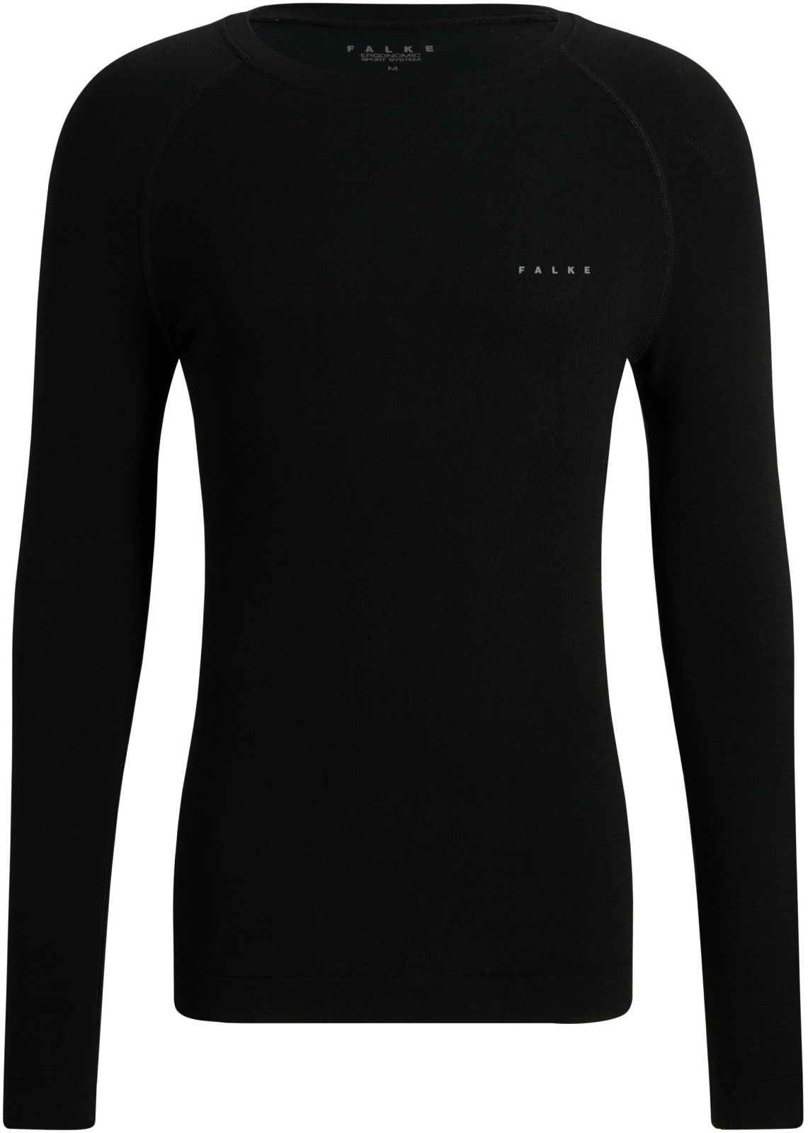 Levně Falke Men long sleeve Shirt Wool-Tech Light - black L
