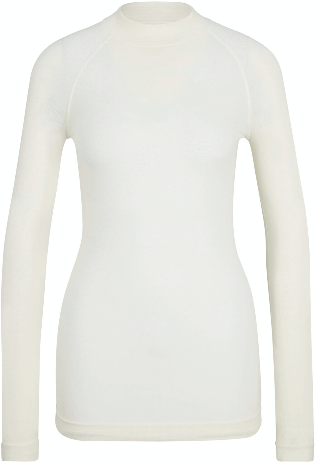 E-shop Falke Women long sleeve Shirt Wool-Tech - off-white XS