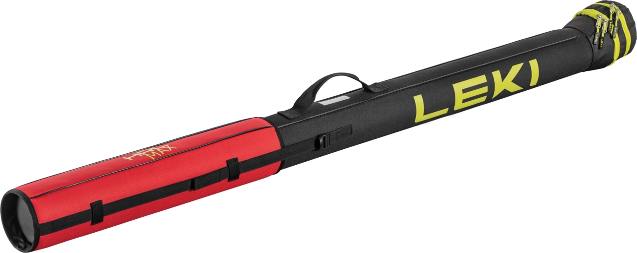 Levně Leki Cross Country Tube Bag small - bright red/black/neon yellow 150-190 cm