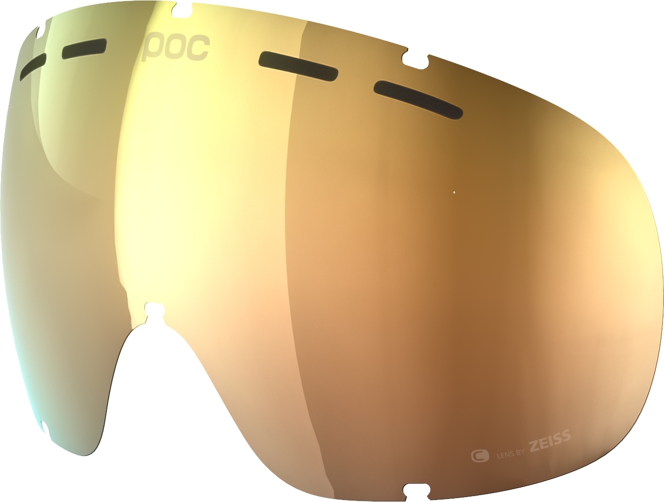 E-shop POC Fovea Mid/Fovea Mid Race Lens - Clarity Intense/Sunny Gold uni
