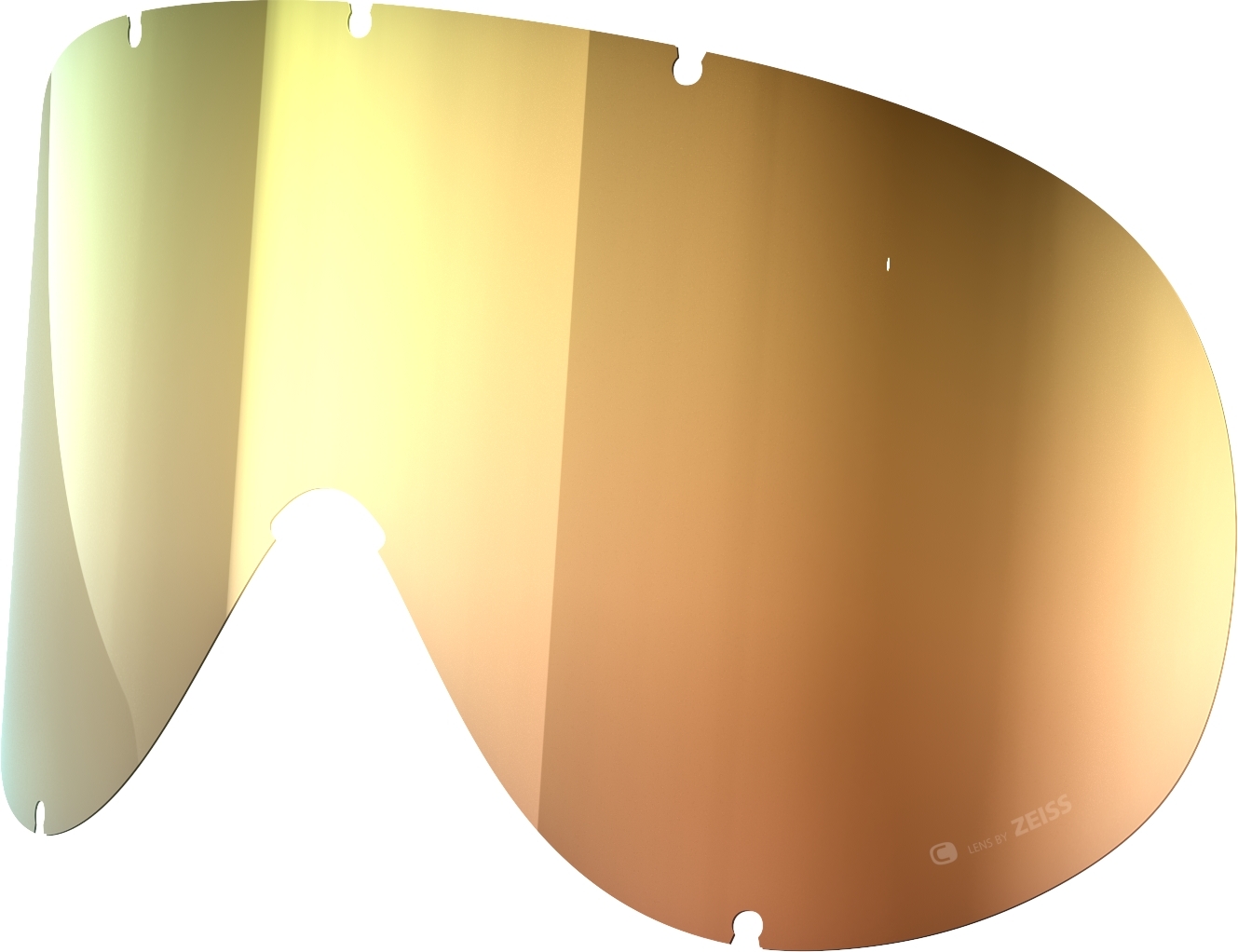 Levně POC Retina Mid/Retina Mid Race Lens - Clarity Intense/Sunny Gold uni