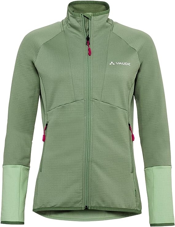 E-shop Vaude Women's Monviso Fleece FZ Jacket II - willow green S