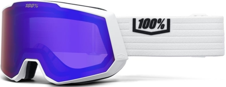 Levně 100% Snowcraft XL - White/HIPER Copper w/ Violet ML Mirror+HIPER Silver Flash Mirror uni