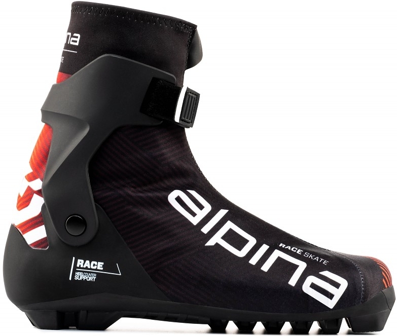 E-shop Alpina Race Skate - red/black/white 48