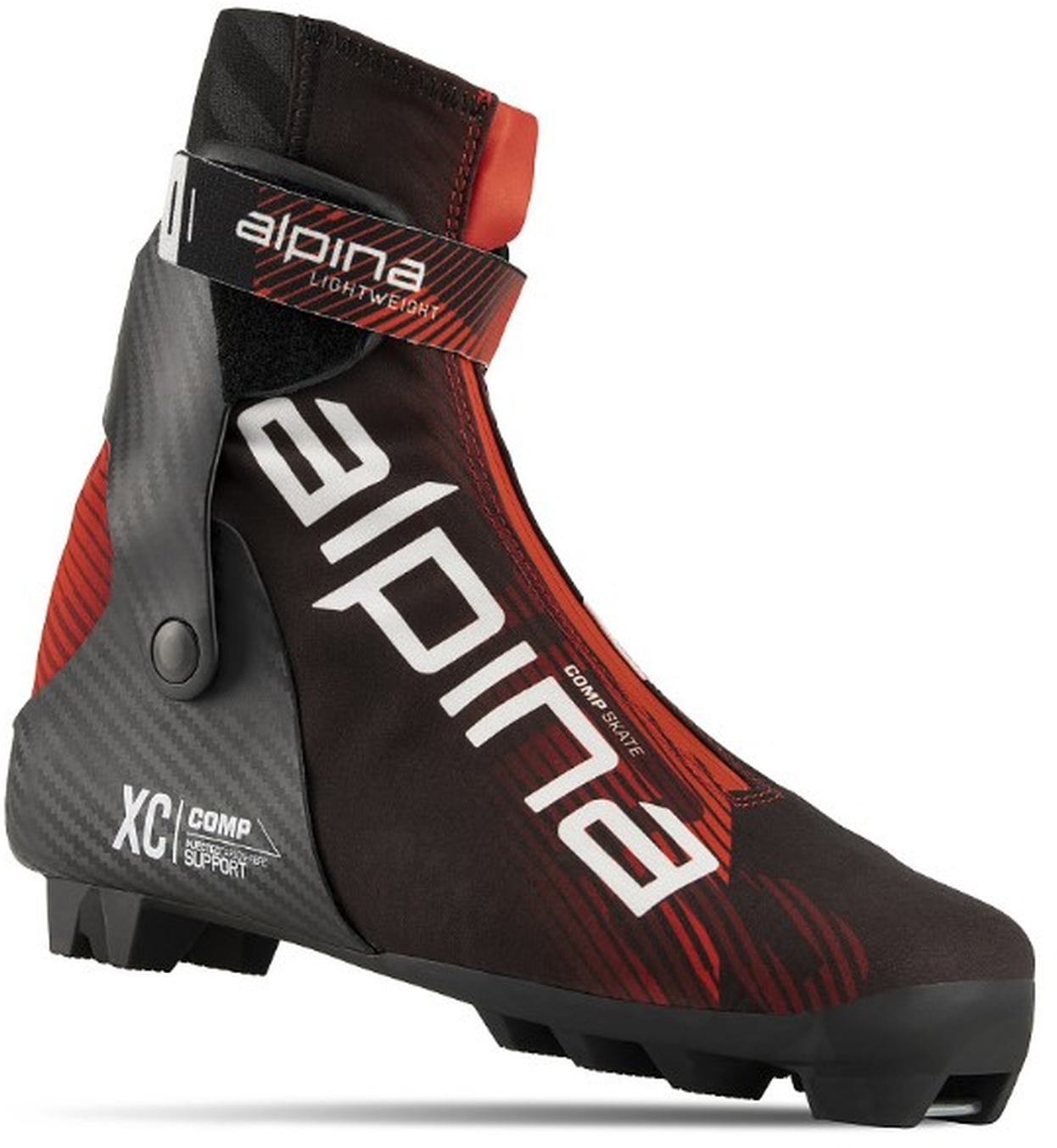 Levně Alpina Comp Skate - red/white/black 44
