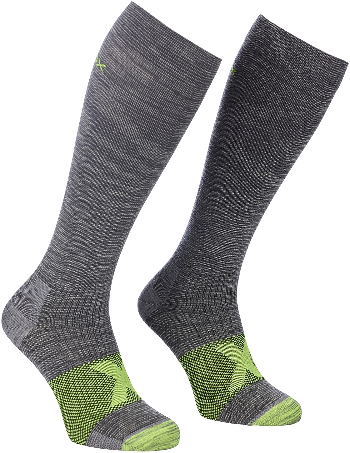 E-shop Ortovox Tour compression long socks m - grey blend 39-41