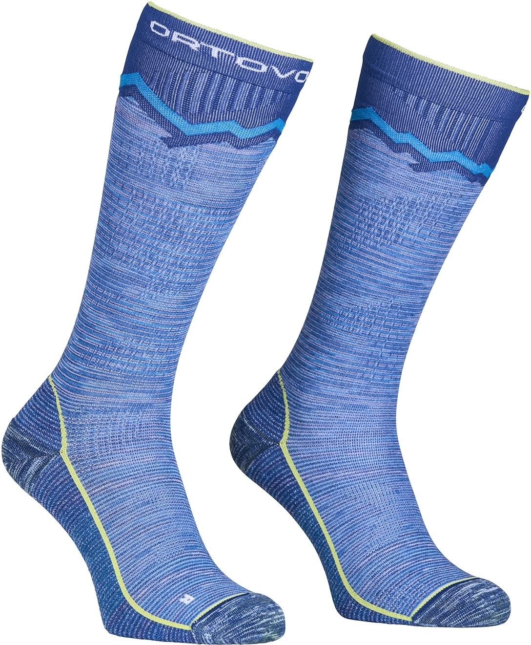 Levně Ortovox Tour long socks m - mountain blue 39-41