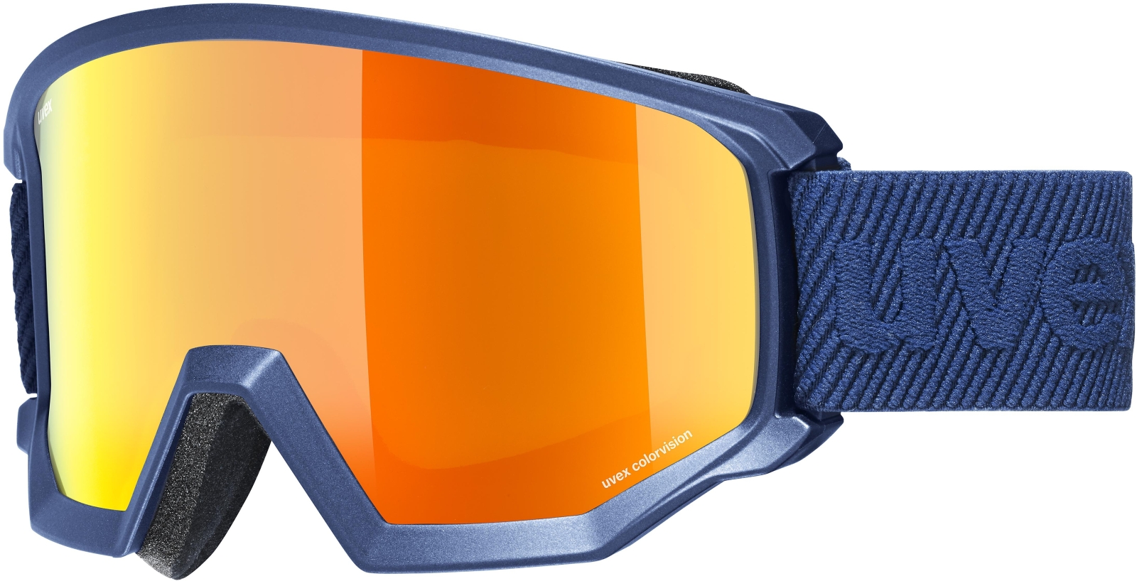 E-shop Uvex Athletic CV - navy matt/mirror orange colorvision green (S2) uni