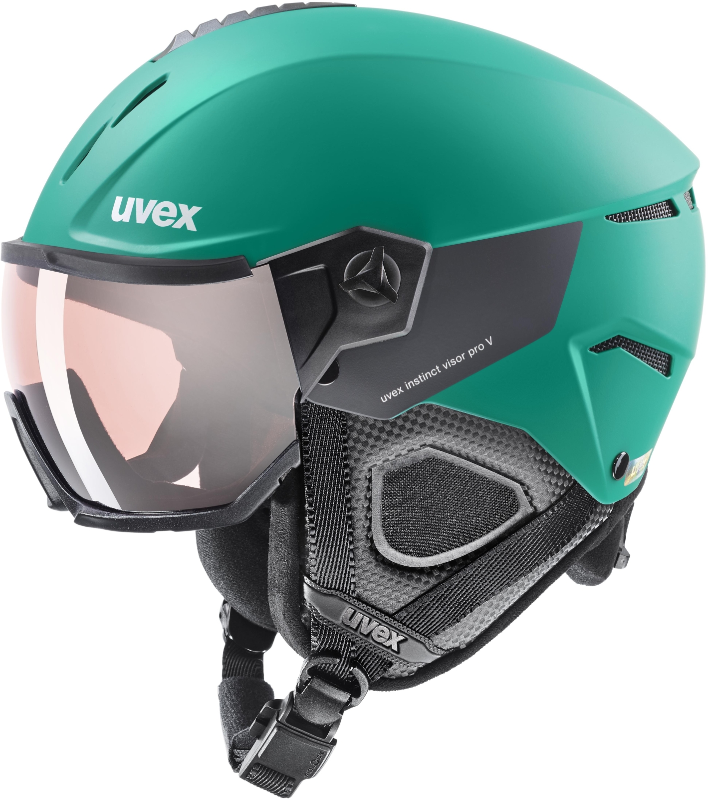 E-shop Uvex Instinct visor pro V - proton/mirror silver variomatic (S1–S2) 53-56