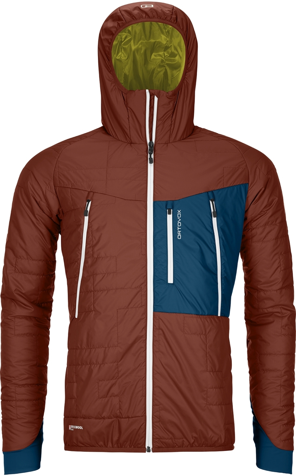 E-shop Ortovox Swisswool Piz Boe jacket M - clay orange XL