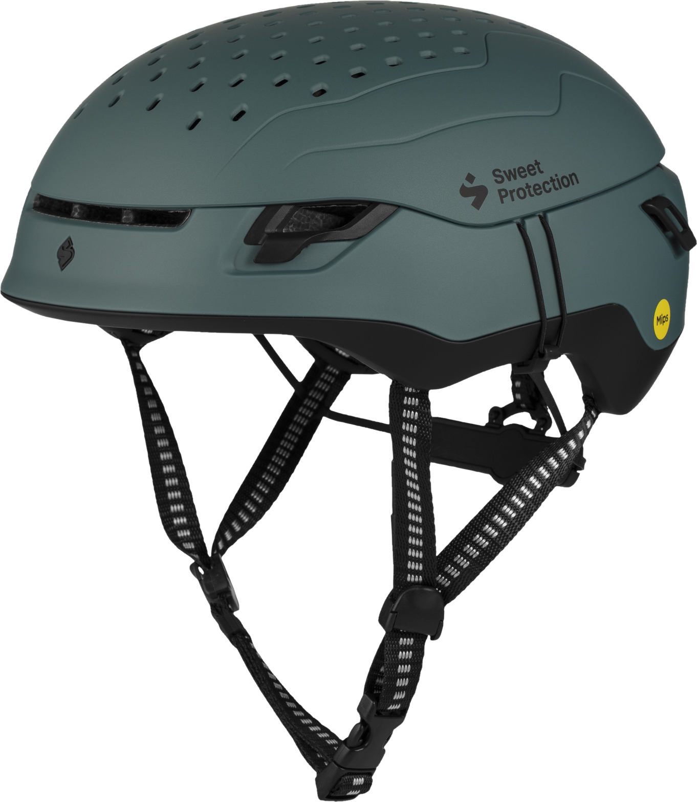 Levně Sweet Protection Ascender MIPS Helmet - Matte Sea Metallic 56-59