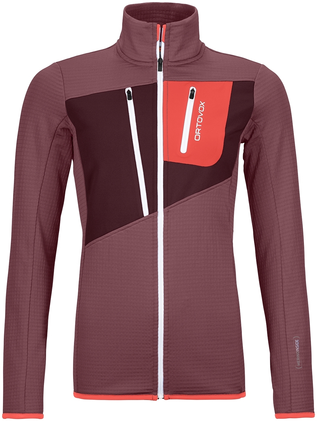 Levně Ortovox Fleece grid jacket w - mountain rose XS