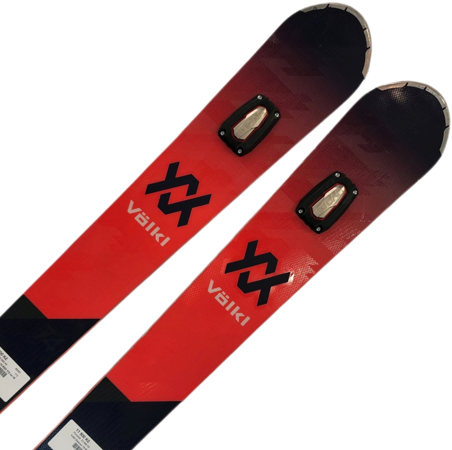 Bazar - Sjezdové lyže Volkl Deacon 74 délka 173 cm + vázání