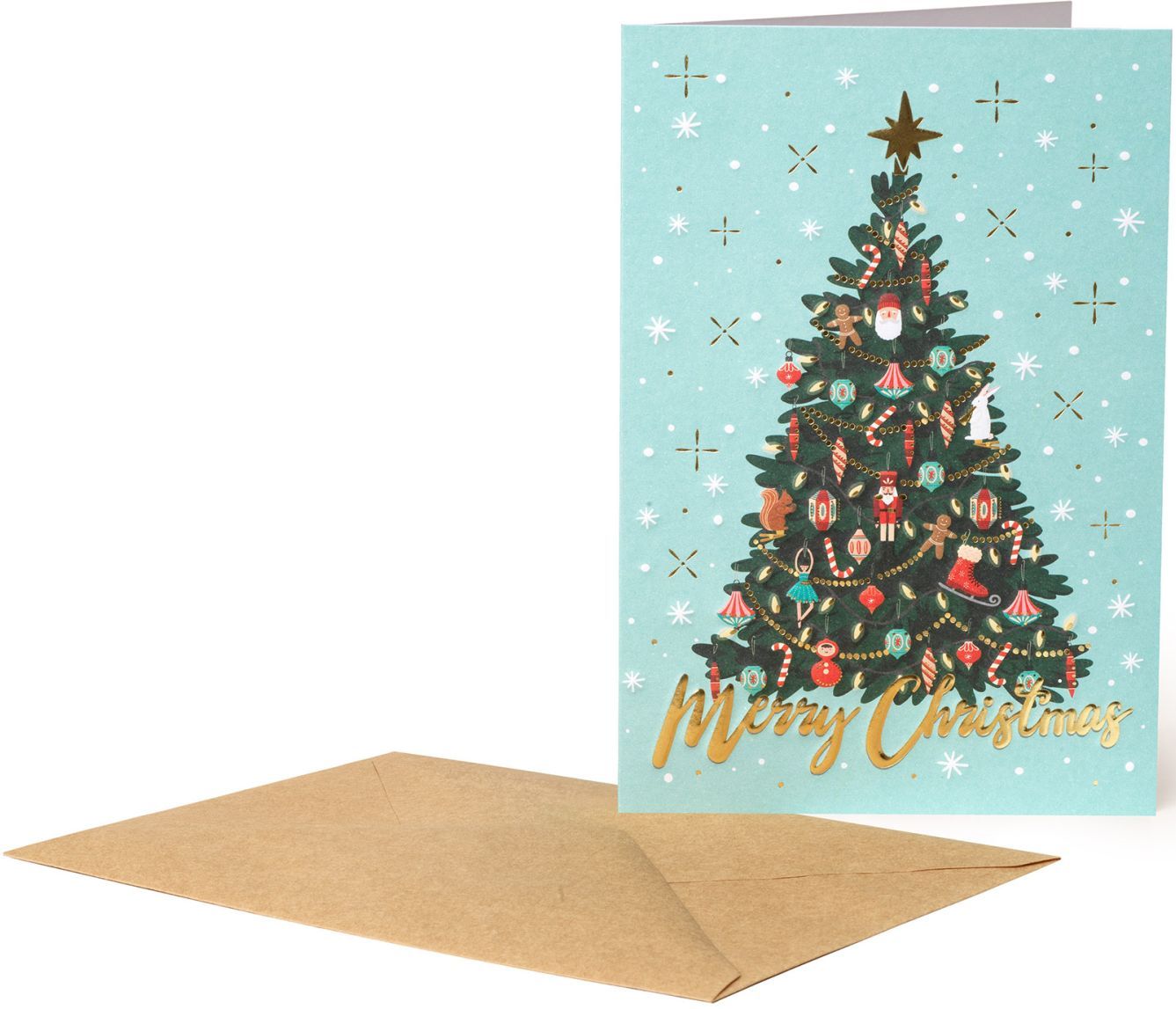 Levně Legami Christmas Greeting Cards - 11,5X17 - Xmas Tree uni