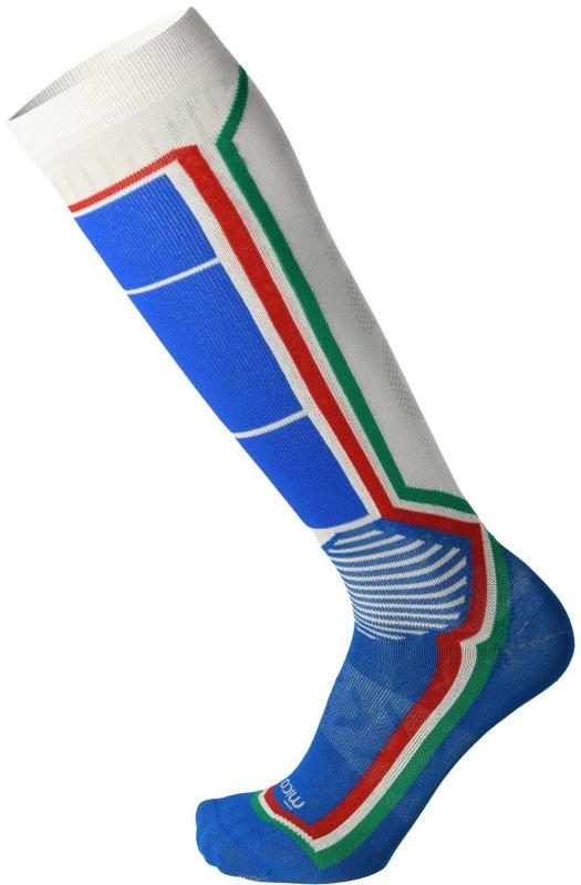 E-shop Mico Light weight Odor Zero X-Static Ski Socks - bianco 38-40