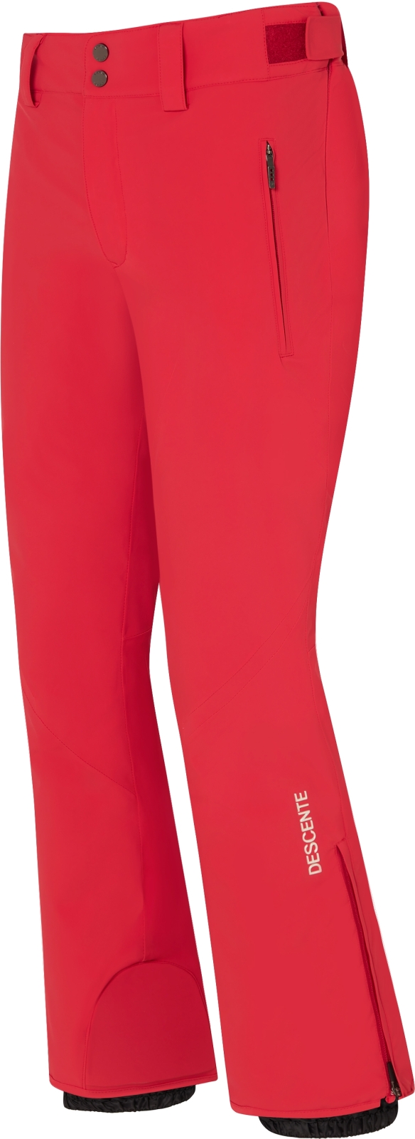 E-shop Descente Swiss Pants - Electric Red XL