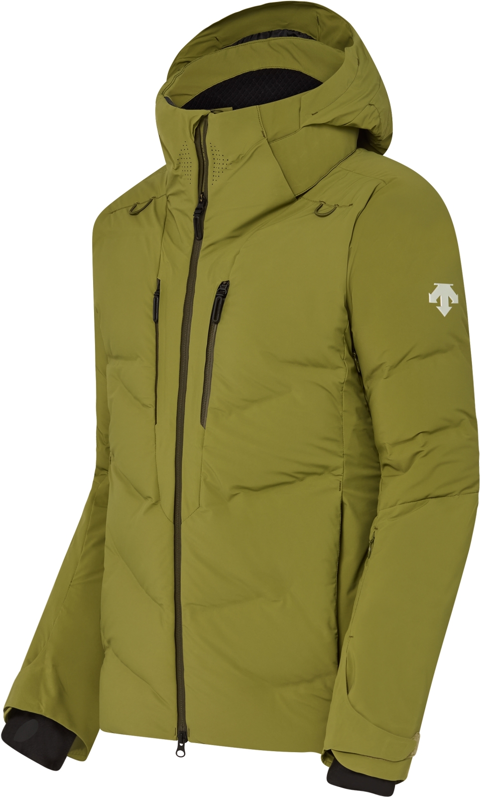 E-shop Descente Pánská péřová lyžařská bunda Swiss Down Hybrid Down Jacket - Olive Green L