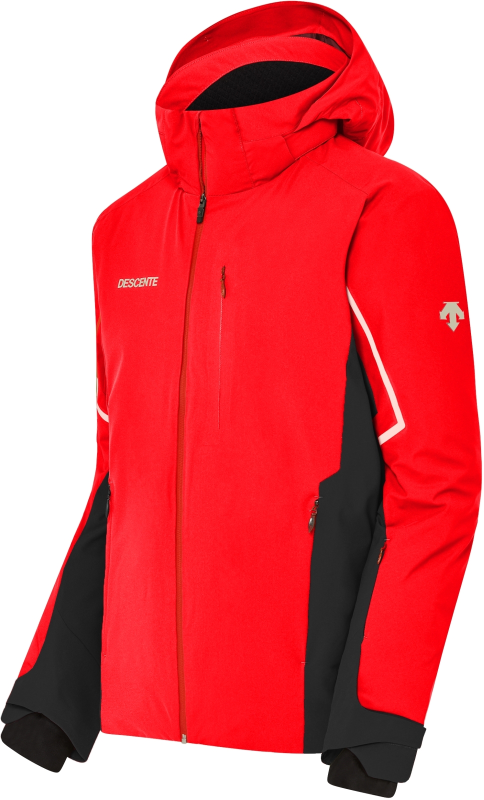 E-shop Descente Pánská lyžařská bunda Cody Insulated Jacket - Electric Red XL