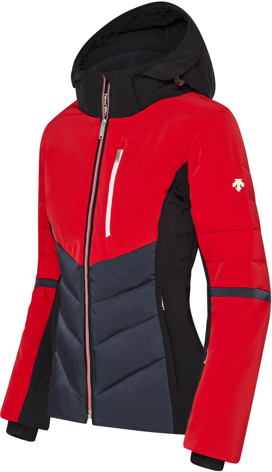 Levně Descente Dámská lyžařská bunda Iris Insulated Jacket - Electric Red L