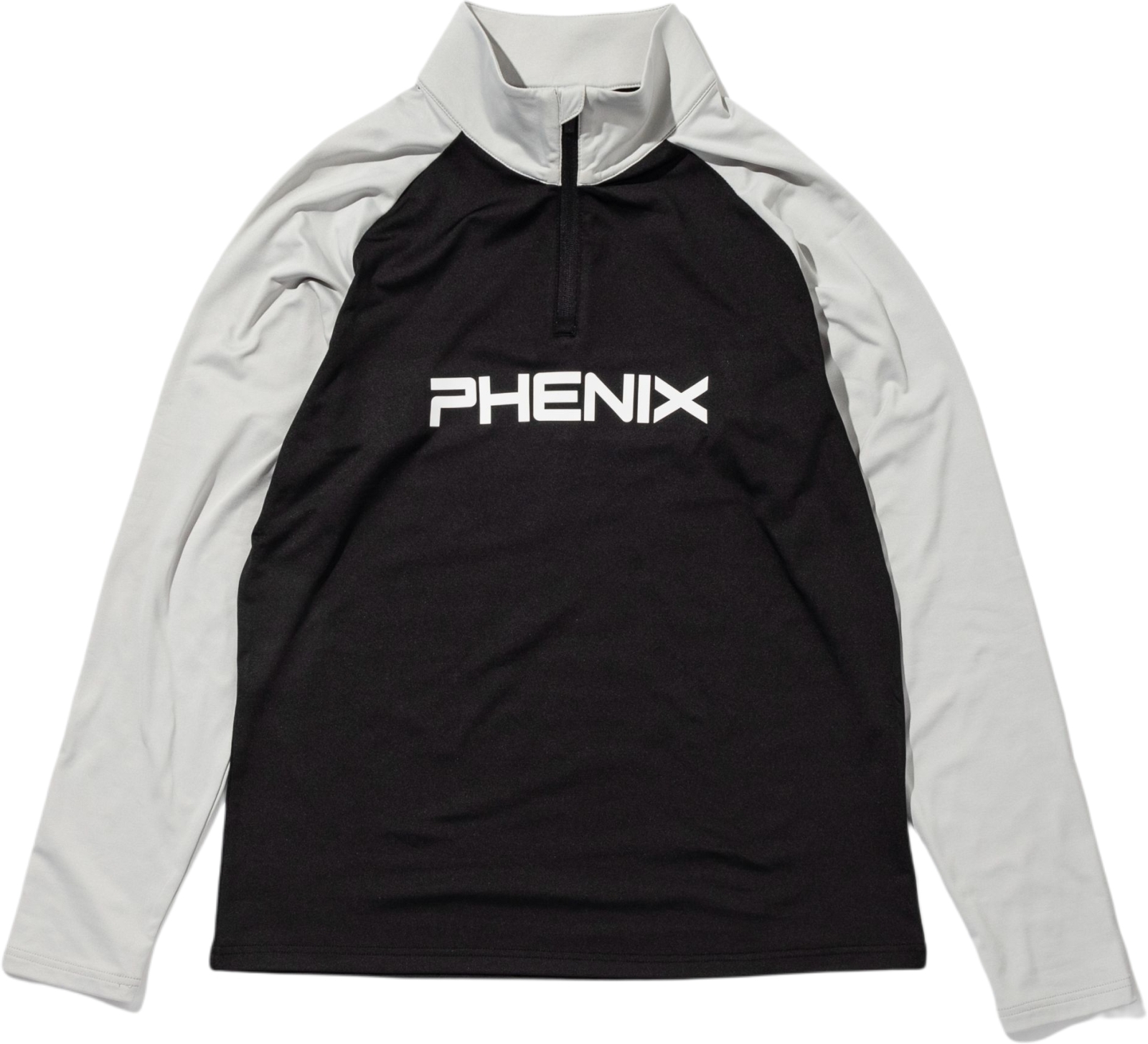 E-shop Phenix Retro70 1/2 Zip Tee - BK L