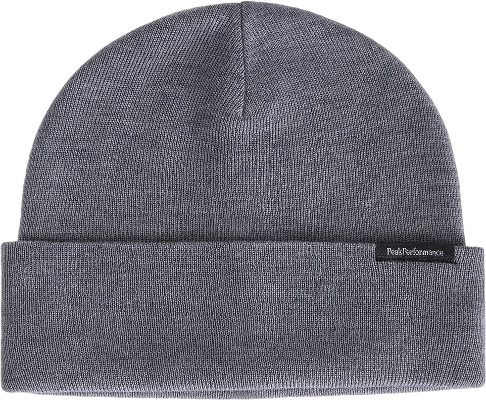 E-shop Peak Performance Merino Wool Blend Hat - med grey mel S/M