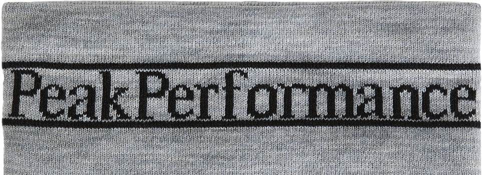 Levně Peak Performance Pow Headband - grey melange uni