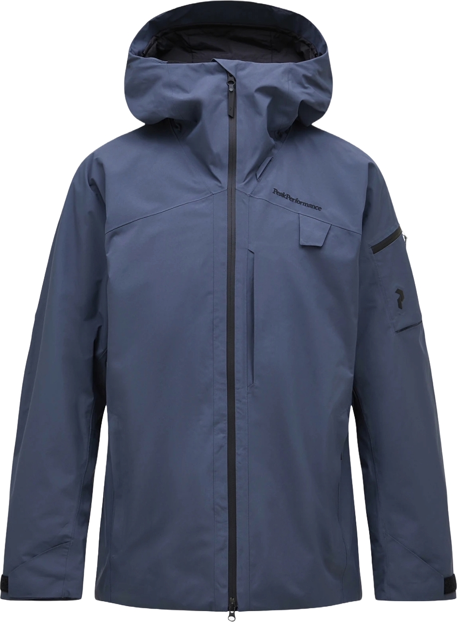 E-shop Peak Performance M Alpine Gore-Tex 2L Jacket - ombre blue/orange dune/shallow M