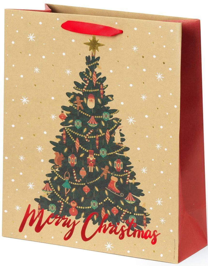 E-shop Legami Christmas Gift Bag - Large - Xmas Tree uni