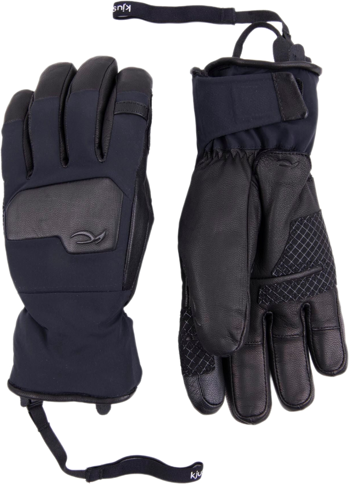 Levně Kjus Men Leather Glove - Black 8