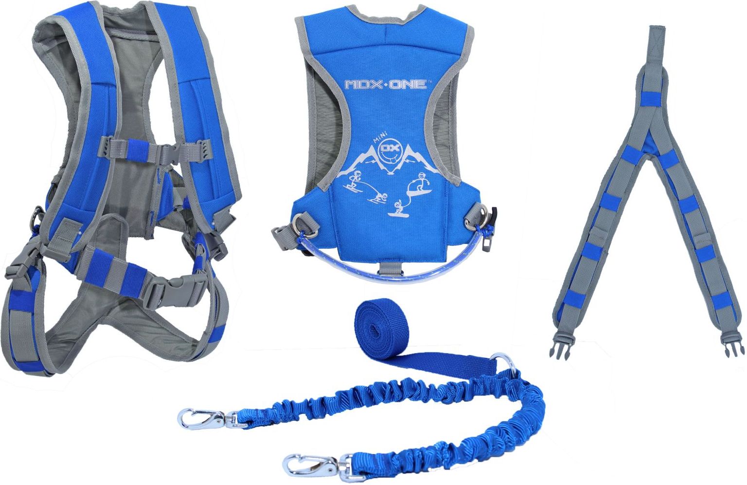 E-shop MDXOne Mini Ox Harness - Blue uni