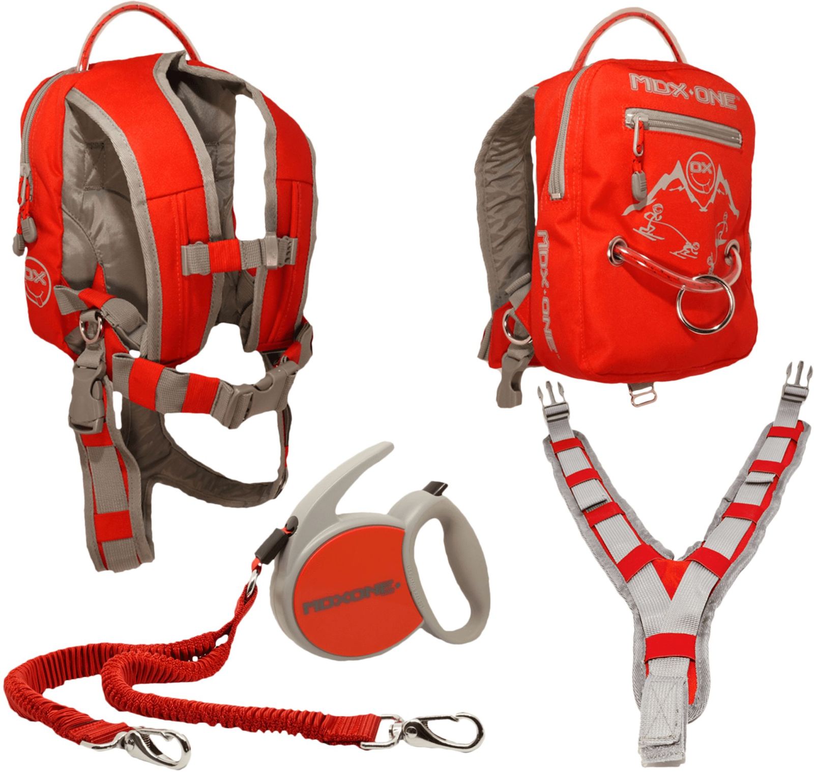 E-shop MDXOne Ox Backpack - Red uni