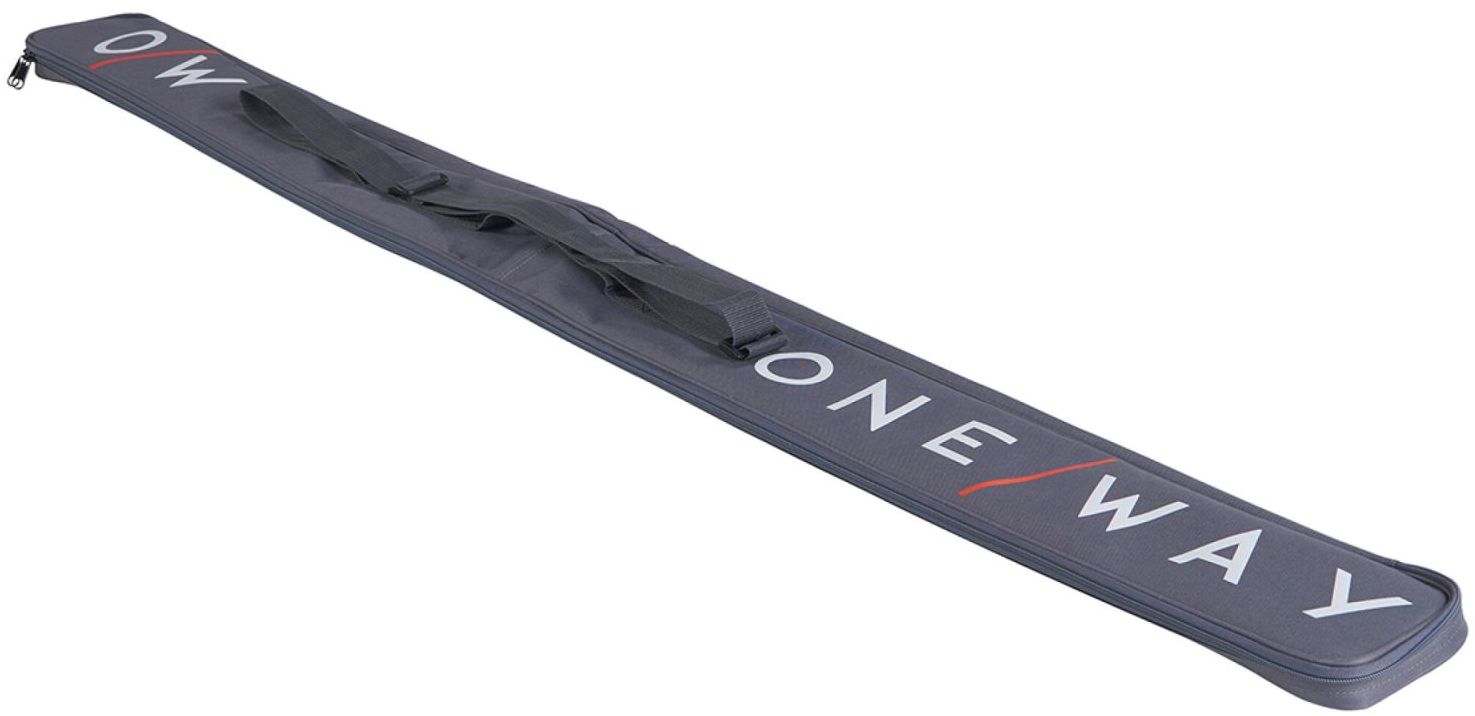 E-shop One Way Ski Pole Case 180 cm - 2 Pairs - asphalt grey 180 cm