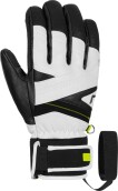 Lyžařské rukavice Reusch Reusch Classic Pro - black/white/safety yellow