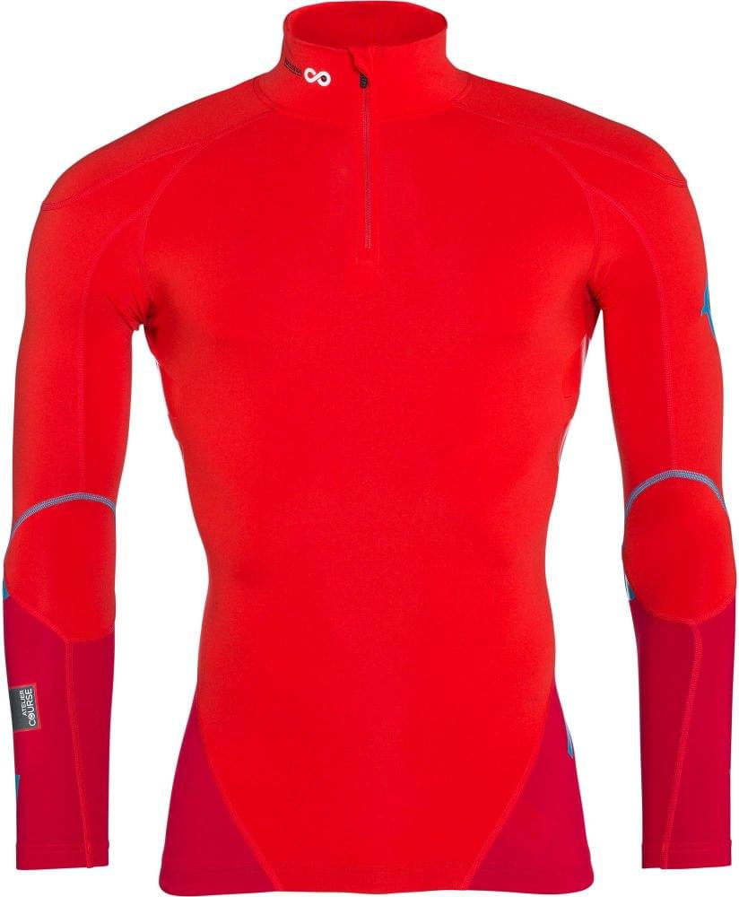 Funkční triko Rossignol Infini Compression Race Top - Crimson red - Ski a  Bike Centrum Radotín