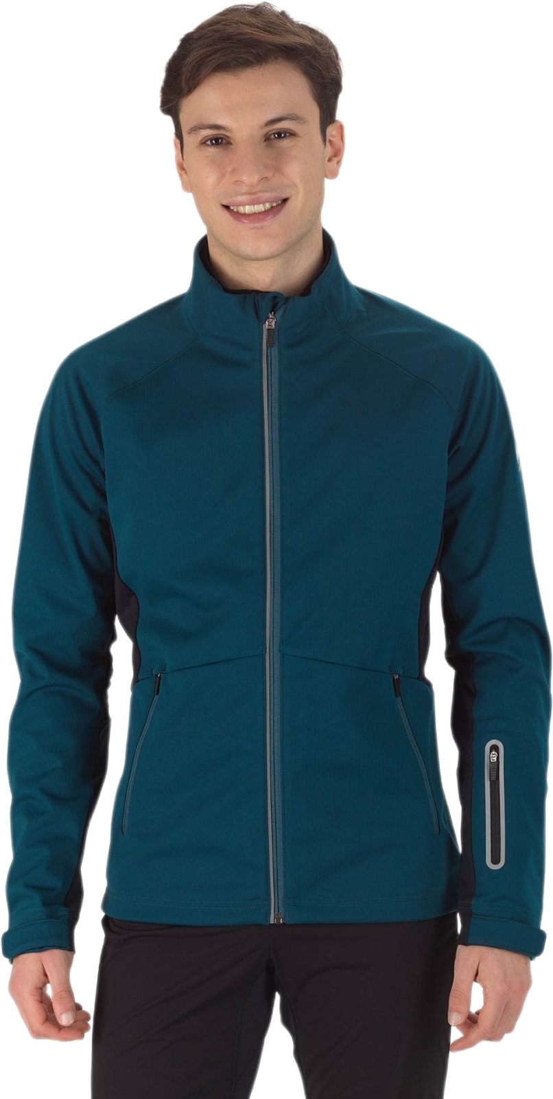 E-shop Rossignol Men's Softshell Jacket - deep teal S