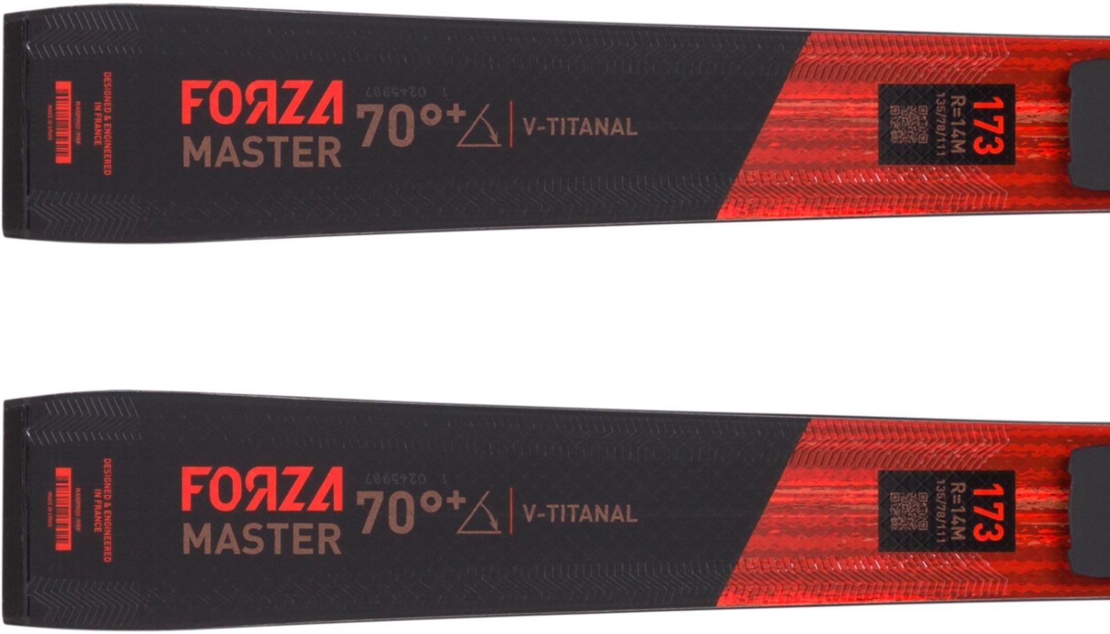 Levně Rossignol Forza 70+ V-Ti Master R22 + Look SPX 14 Rockerace GW Black Red 173