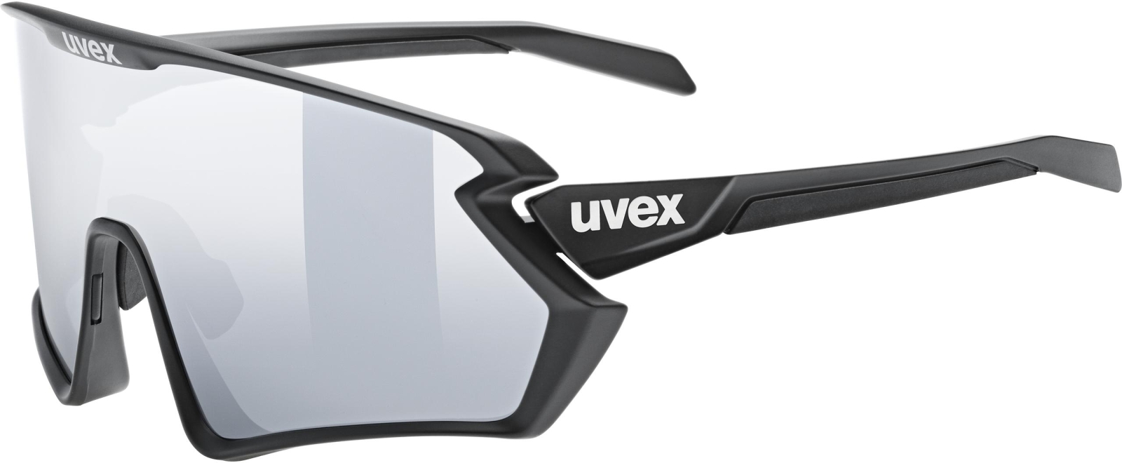 E-shop Uvex Sportstyle 231 2.0 Set - black matt/mirror silver + clear uni