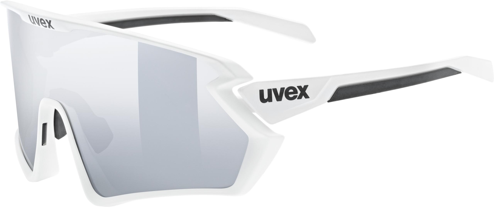 E-shop Uvex Sportstyle 231 2.0 Set - white black matt/mirror silver + clear uni
