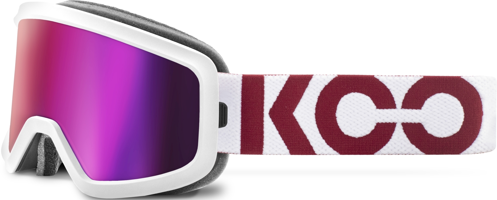 E-shop KOO Eclipse Platinum - white/burgundy/infrared M