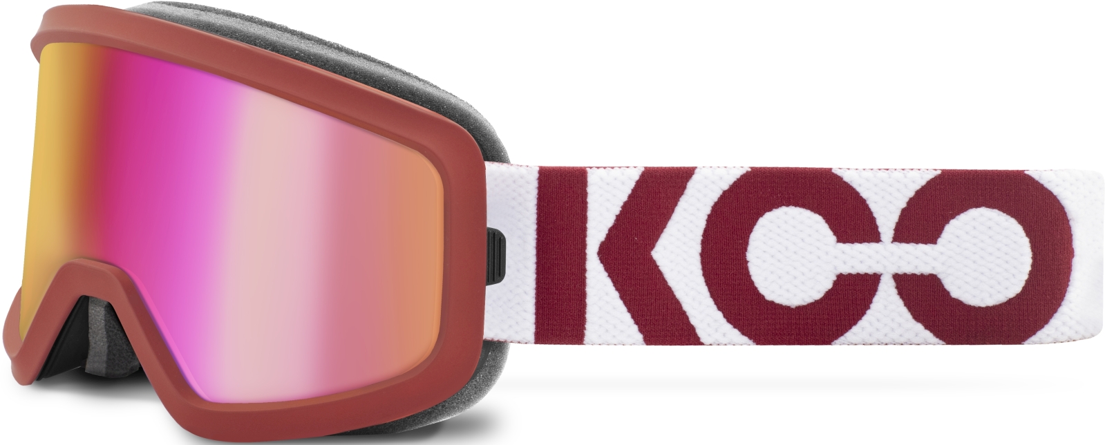 E-shop KOO Eclipse Platinum - burgundy/white/rose tattoo mirror M