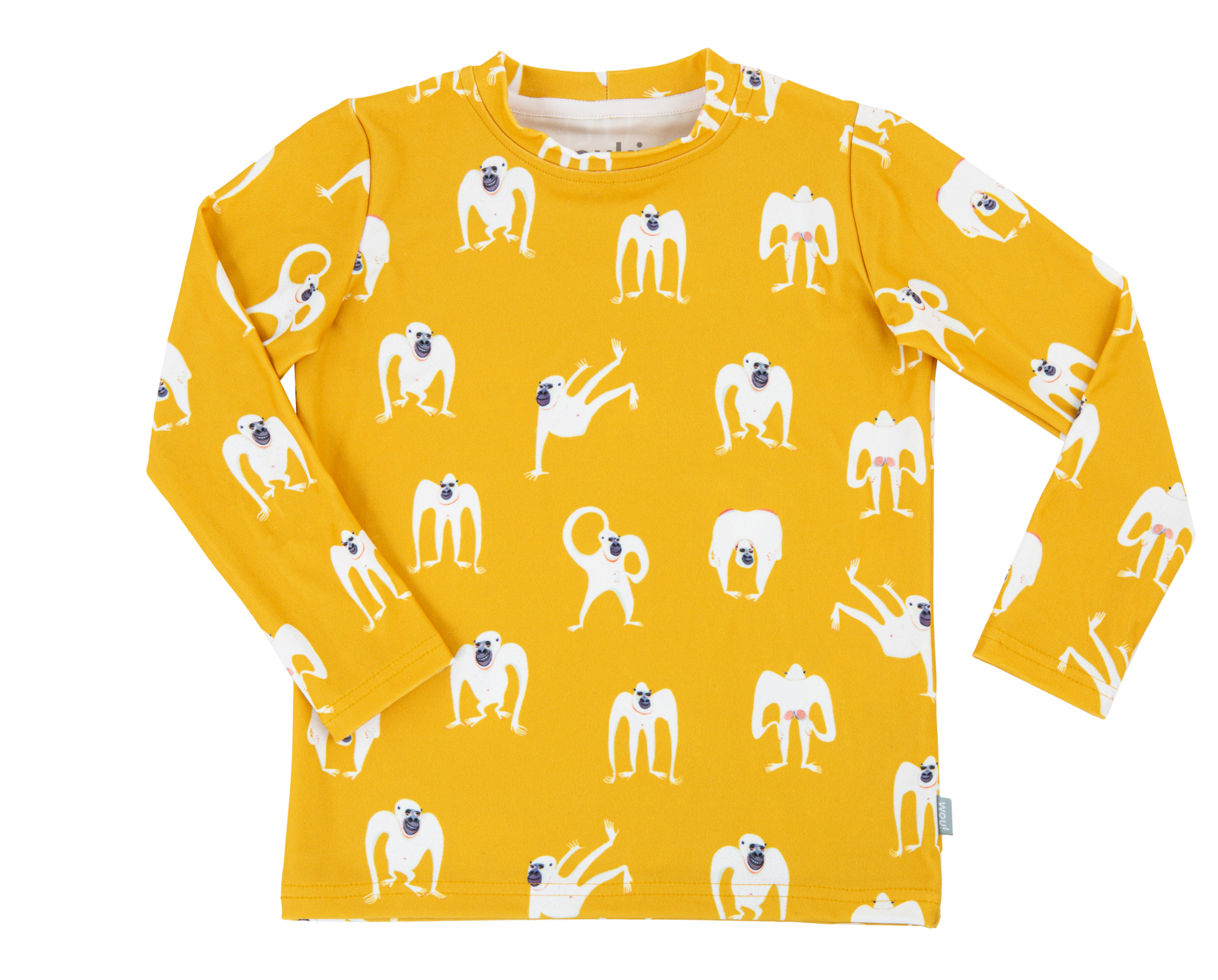 Levně WOUKI Dětské multifunkční triko NIKI - Yellow 134
