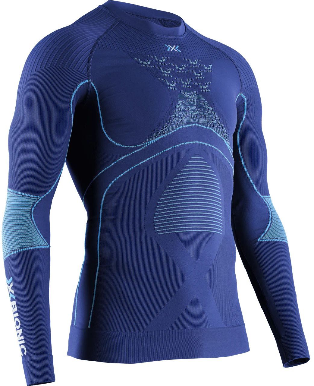 Levně X-Bionic Energy Accumulator 4.0 Shirt Lg Sl Men - navy/blue XL